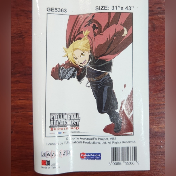 Fullmetal Alchemist: Brotherhood - Edward Elric - Wall Scroll - Picture 2 of 2